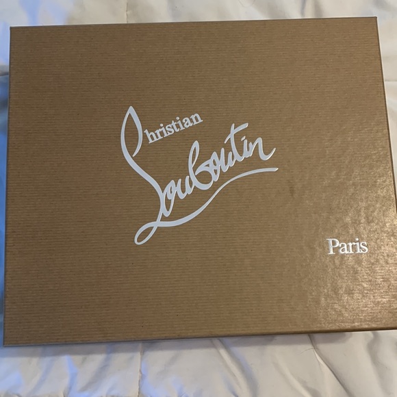 Louboutin Fetish peep toe black patent, size 39 - Picture 6 of 6